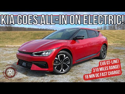 External Review Video OfSZOhah60o for Kia EV6 (CV) Crossover (2021)