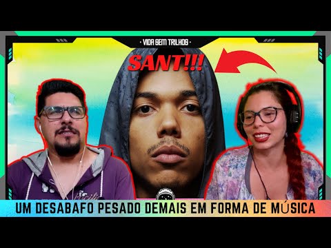Roqueiros reagindo a RAP - SANT - 04 - Coragem [Primeira Reação Vida Sem Trilhos] REACT VST
