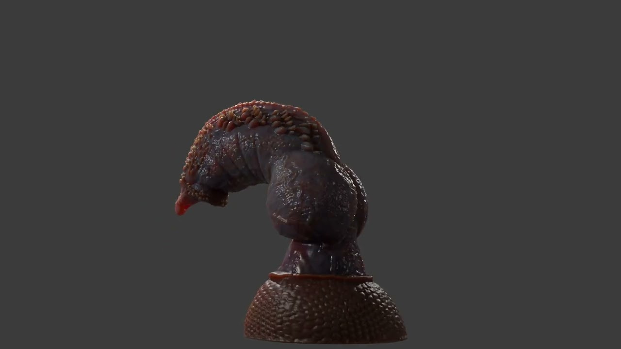 Fantasy Draco Felyne Penis Sextoy Rigged 3D Model