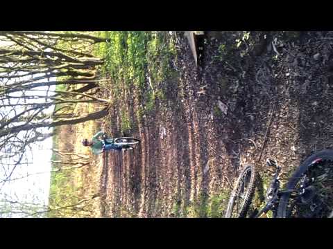 Mels first mountain bike ride