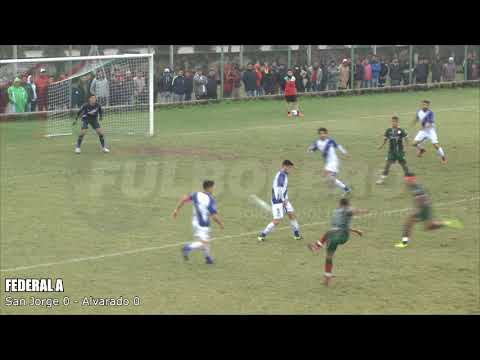 FEDERAL A: San Jorge y Alvarado igualaron en la primera final