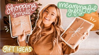 MEANINGFUL GIFT GUIDE 2020♥️🎄..shopping small and affordable
