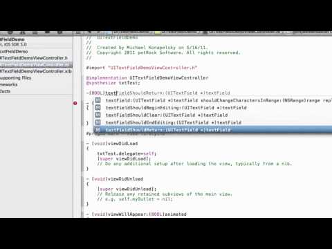 How to properly hide the keyboard in a UITextField