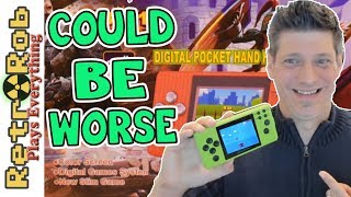 9841 Digital Handheld Pocket Game System Unboxing and Gameplay