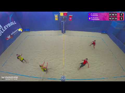 12:15 M. Anhelov / V. Antoniuk - M. Horobets / Y. Bohdashkin 26.10.2022 | Winners Beach Volleyball