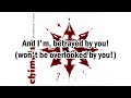 CHIMAIRA - OVERLOOKED (Lyric Video)