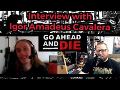 Igor Amadeus Cavalera from GO AHEAD AND DIE
