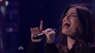Idina Menzel performs &#39;River&#39; on The Tonight Show Starring Jimmy Fallon (2014)