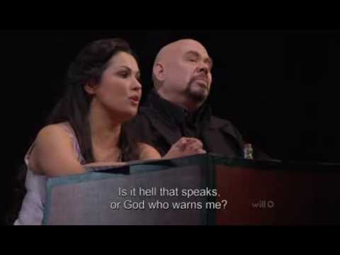 Ah, quelle est cette voix (Les Contes d'Hoffmann) - Anna Netrebko [Subs - EN, Croatian]