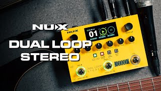 Video thumbnail for Dual Loop & Dual Rhythm! Introducing NUX DUAL LOOP STEREO by NUX