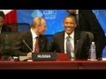 Putin And Obama Share A Laugh At G 20 2012