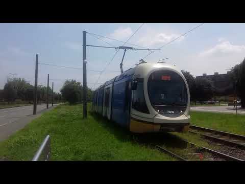 Tram 3 e 15 nella periferia sud