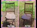 Old Wooden Chair Polish With Lakhdana Spirit