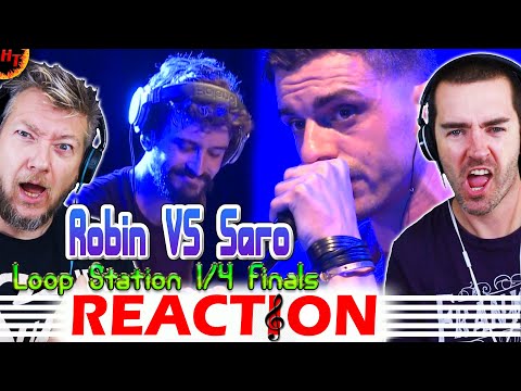 Robin vs Saro REACTION! Beatbox Loop Station Quarterfinal