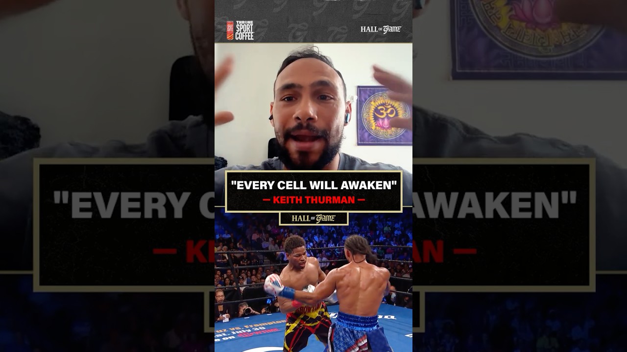 “When he gets hit, every cell in his body is going to awaken!” #FundoraThurman