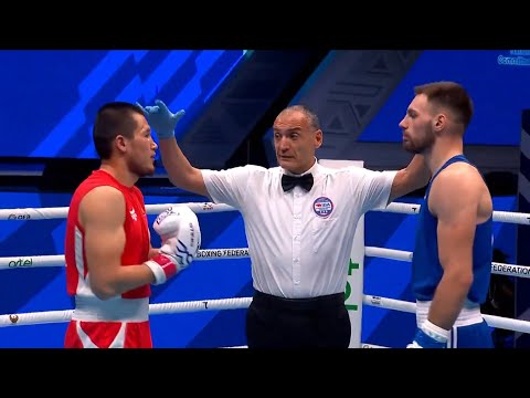 R16 (80KG) BEKZHIGIT UULU OMURBEK (KGZ) vs VEOCIC GABRIJEL (CRO) | IBA World Championships 2023