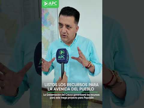 🏗️ Gobernación del Cauca impulsa la megaobra de la Avenida del Pueblo en Popayán