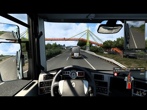 Euro Truck Simulator 2 - Valencia to Barcelona - Iberia Gameplay (PC UHD) [4K60FPS]