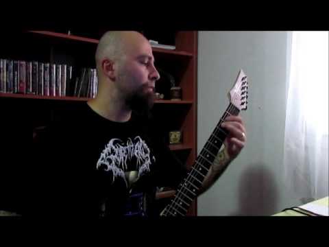 Drain of impurity -  Into The Obscure Voids & Out Of Decaying Orbit - Guitar Play