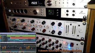 ITB VS Analog Summing With Antelope Orion Studio,Pure 2, Rupert Neve MBP &amp; Satellite