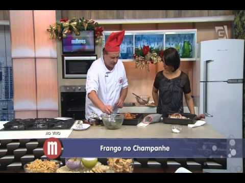 Alexandre Franciulli - Gazeta - Mulheres 16/12/2014 - Receita de frango no champanhe