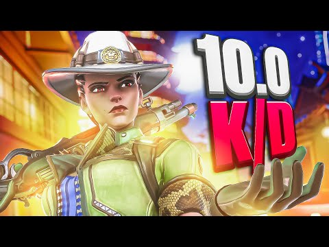 This is what 10.00 K/D on Ashe looks like in Overwatch 2!
