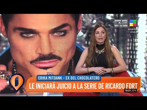 Erika Mitdank, ex de Ricardo Fort, le iniciará juicio a la serie
