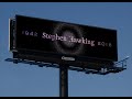 Stephen Hawking Billboard Tribute