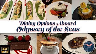 Odyssey of the Seas | Royal Caribbean | Dining Options Aboard