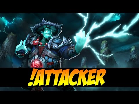 !Attacker 8000MMR Plays Storm Spirit - Dota 2