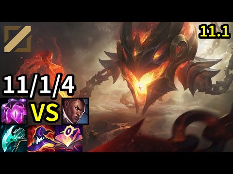 Vel'Koz Mid vs Lucian - EUW Grandmaster | Patch 11.1