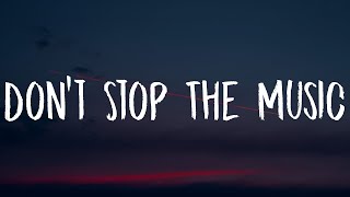 Rihanna - Don&#39;t Stop The Music (Lyrics)