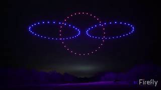 (Video) “Colorful 100 Drones Air Show in the Night”
