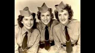 The Andrews Sisters - Boogie Woogie Bugle Boy (lyrics in description)