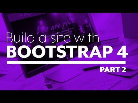 Build a website with Bootstrap 4 - Part 2:  Customizing Variables