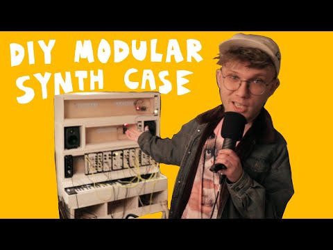 building a diy modular synthesizer case