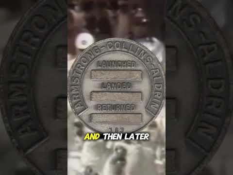 This Coin Went to the MOON 🌕 Sold for $444,000! | Apollo 11’s Rarest Medal #RareCoins #Apollo11