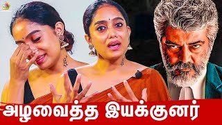 Emotional Connect With Ajith : Abirami Venkatachalam Interview | Nerkonda Paarvai Shooting Spot video