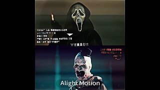 Download lagu Comp LA Ghostface vs Art The Clown | #scream #ghostface #vs #terrifier #arttheclown #horror mp3