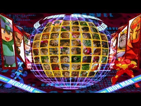 Marvel vs. Capcom 2: New Age of Heroes All Characters [PS2]