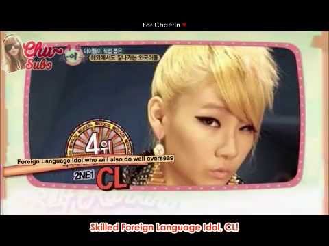 [ENG] 120428 Every1 Weekly Idol Chart Show - Foreign Language Idol 4. CL