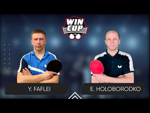 00:30 Yevhenii Faflei - Evhenii Holoborodko West 6 WIN CUP 02.07.2024 | Table Tennis WINCUP