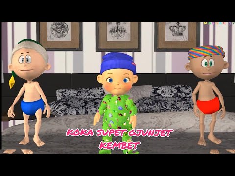 "KOKA SUPET GJUNJET & KEMBET" - Kenge per Femije Head, Shoulders, Knees & Toes - MACOKU TV