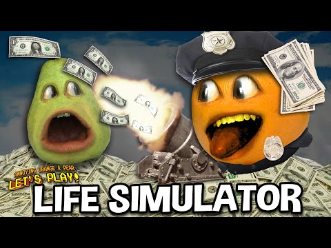 LIFE SIMULATOR!!! | (Annoying Orange & Pear Play!) #sponsored