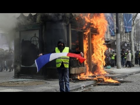 فرنسا احتجاجات "السترات الصفراء" غيرت وجه جادة الشانزيلزيه في باريس!