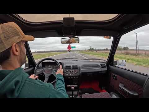 Arrecifes ➜ Buenos Aires a bordo de un 205 GTI 🔥 | Timelapse del viaje