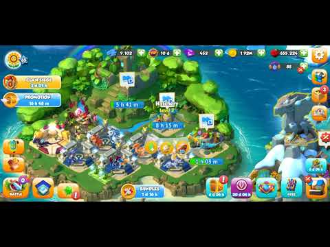 upgrade hatchery to level 3  (dragon mania legends)