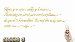 Jessie J - Harder we fall - Karaoke with lyrics