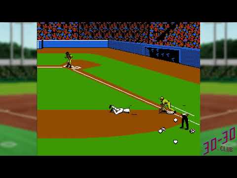 Roger Clemens' MVP Baseball (NES) - Gameplay