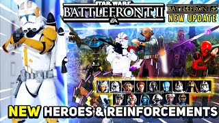 NEW Heroes, Reinforcements, & More Content for Star Wars Battlefront 2- Battlefront Plus V6 Mod!